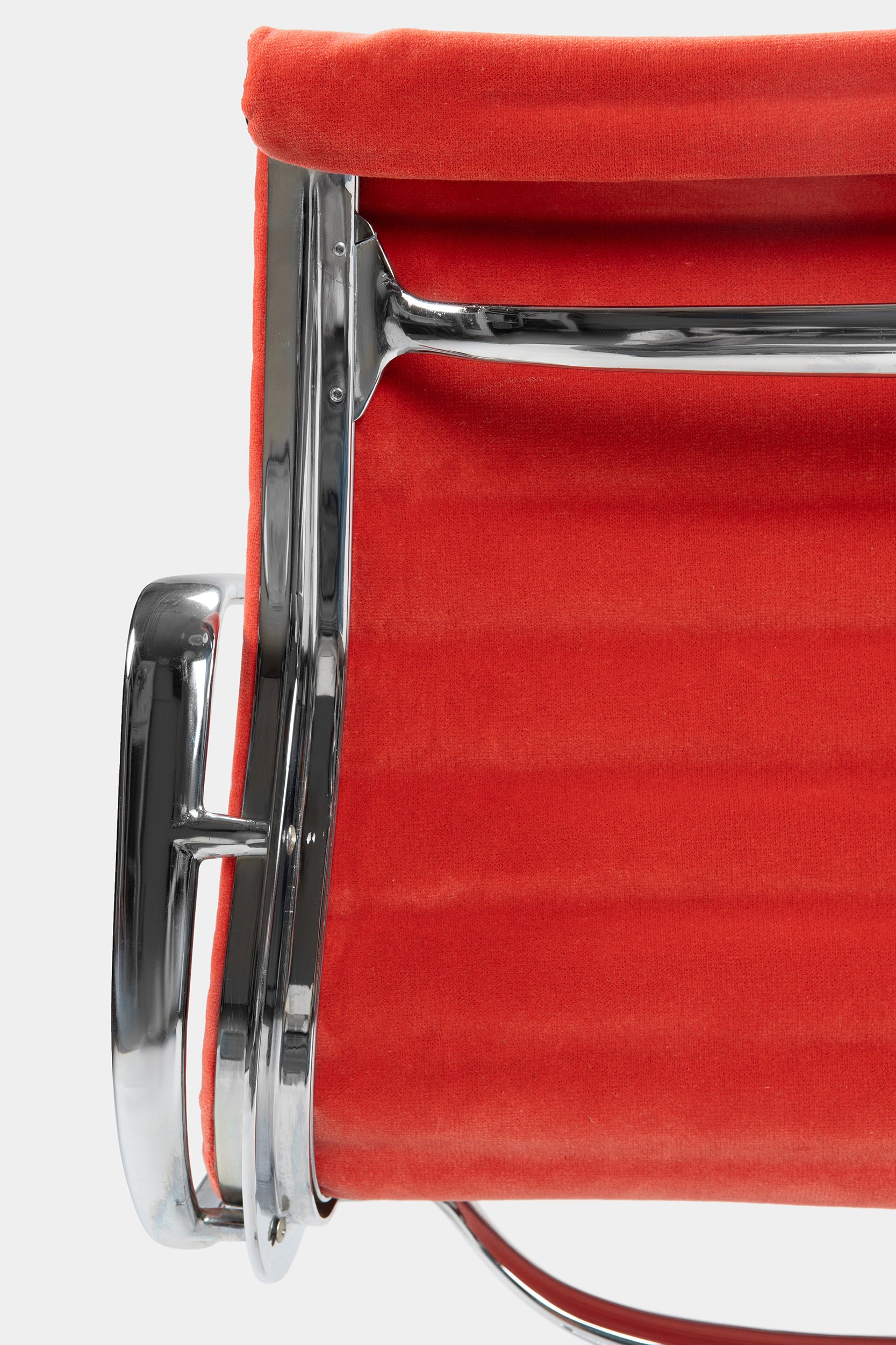 2 Charles & Ray Eames, Vitra, EA 108, Aluminium Stühle, 70er