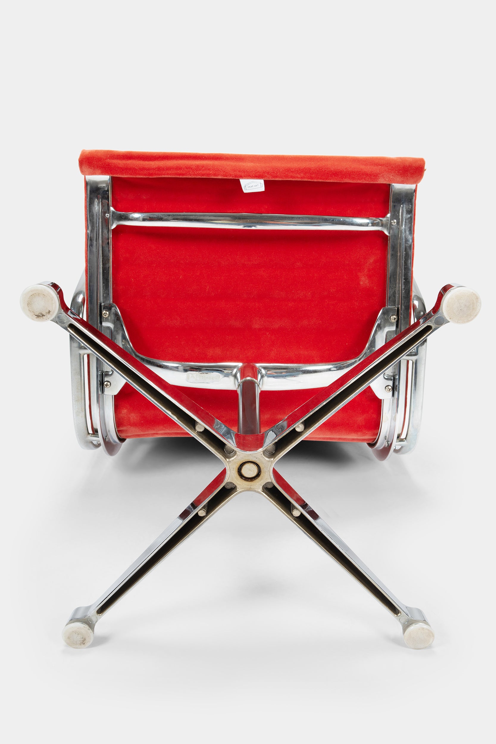 2 Charles & Ray Eames, Vitra, EA 108, Aluminium Stühle, 70er