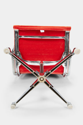 2 Charles & Ray Eames, Vitra, EA 108, Aluminium Stühle, 70er