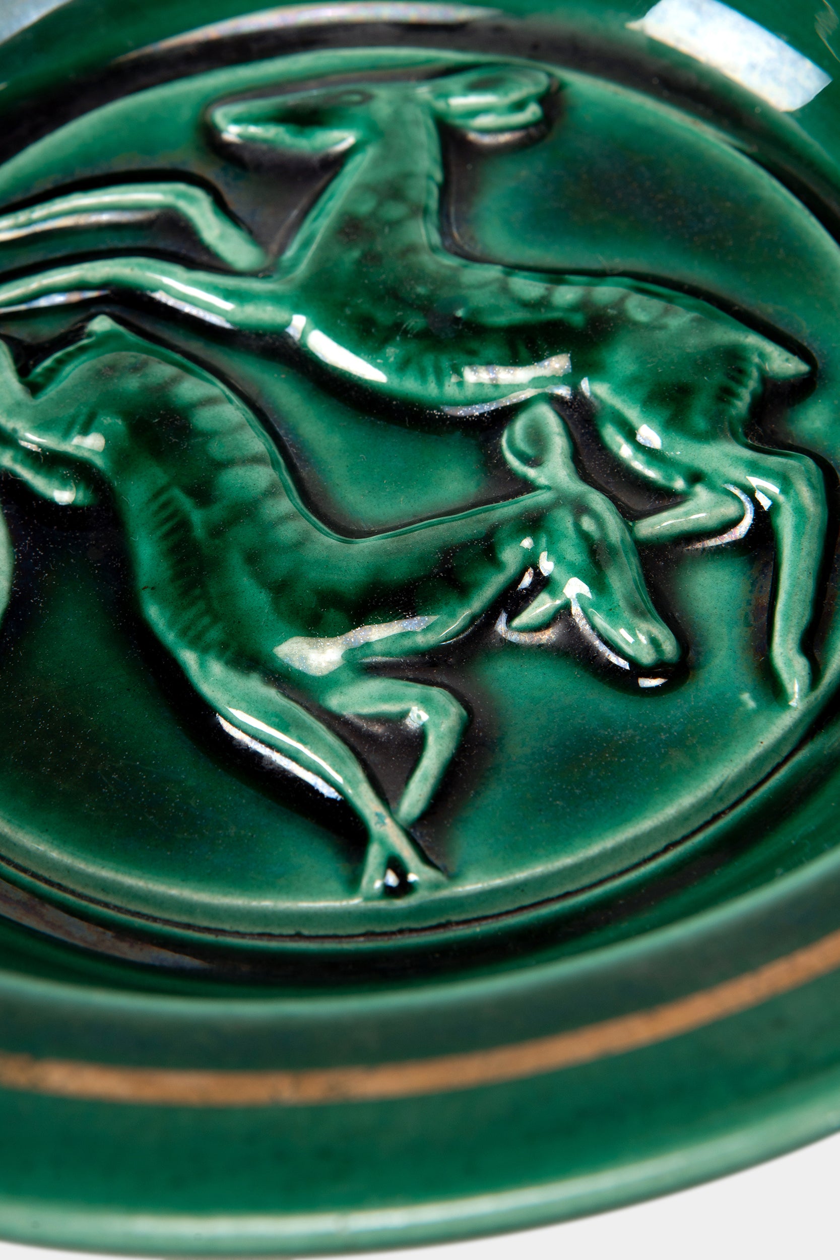 Jean Mayodon Sevres, Keramikteller, Frankreich, 30er
