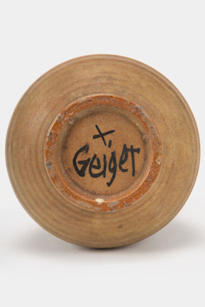 Benno Geiger, Keramikvase, Schweiz, 50er