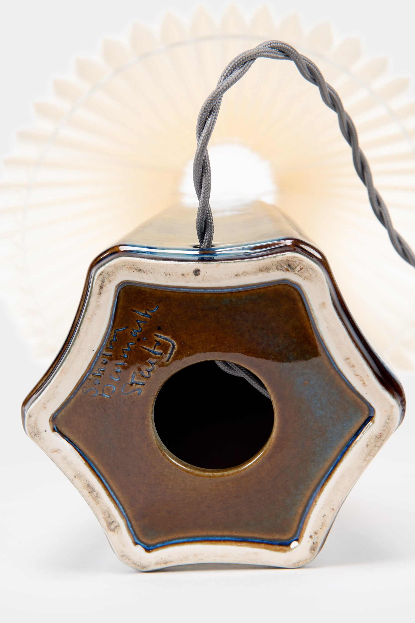 Søholm Stentøj, Einar Johansen, Tischlampe, Dänemark, 60er
