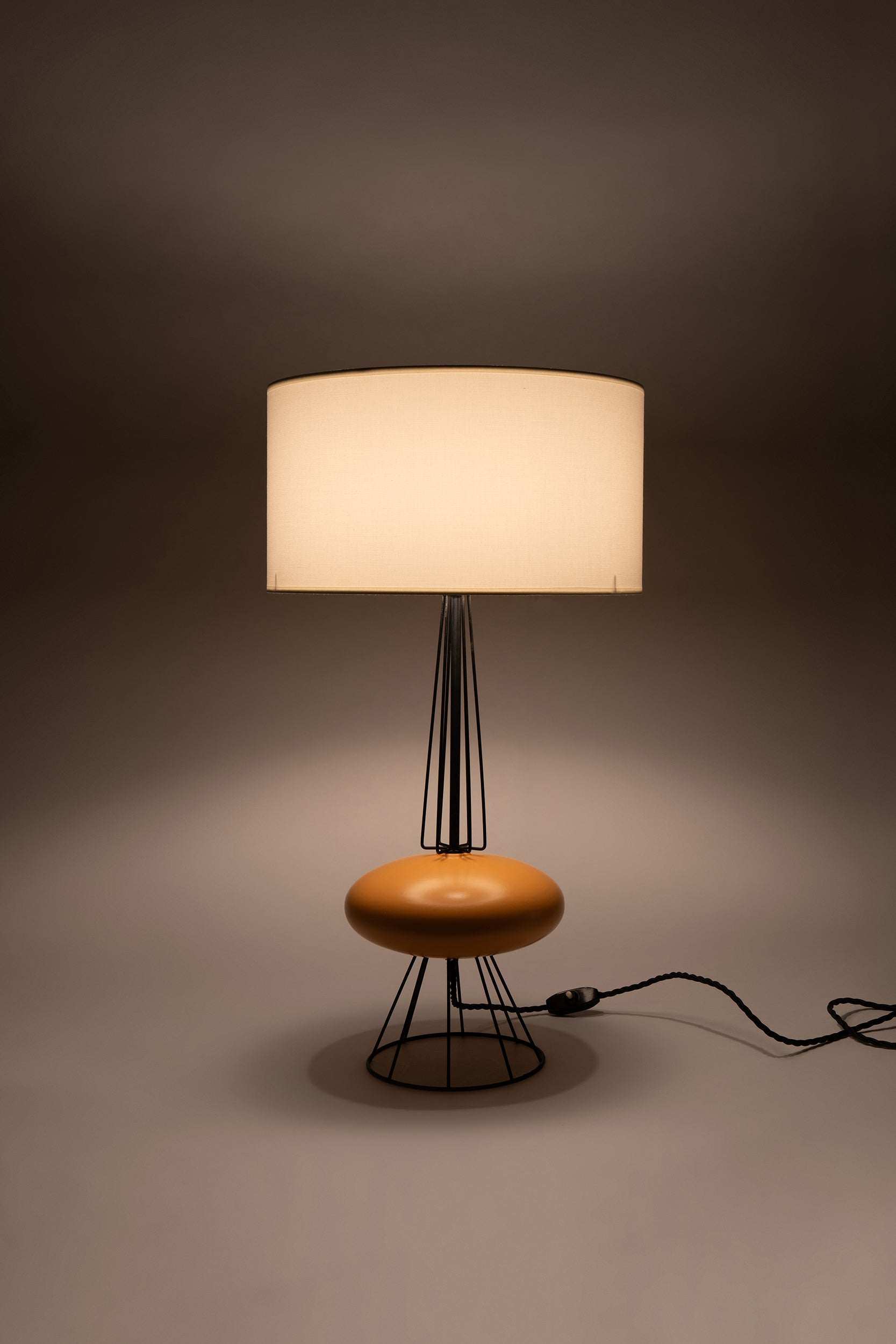 D. R. Bates und Jackson Gregory, Tischlampe, Amerika, 50er