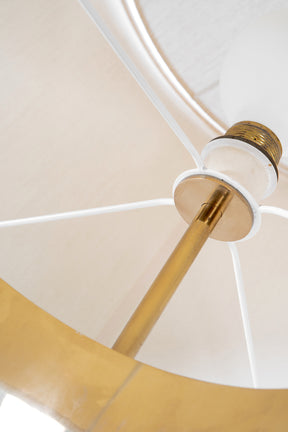 Grosse Skulpturale Italienische Tischlampe, 70er