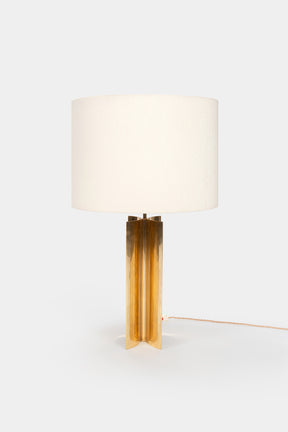Grosse Skulpturale Italienische Tischlampe, 70er