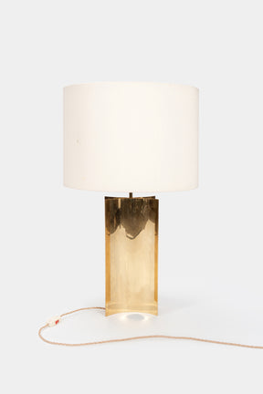 Grosse Skulpturale Italienische Tischlampe, 70er