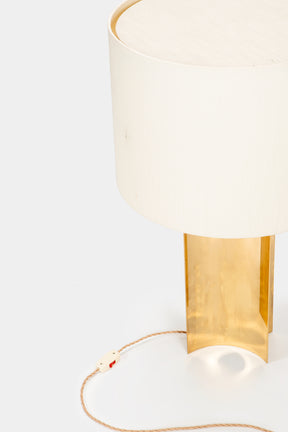 Grosse Skulpturale Italienische Tischlampe, 70er