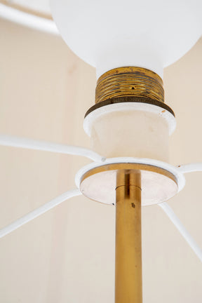 Grosse Skulpturale Italienische Tischlampe, 70er