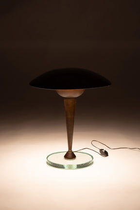 Pietro Chiesa, Stilnovo, Tischlampe, Italien, 50er