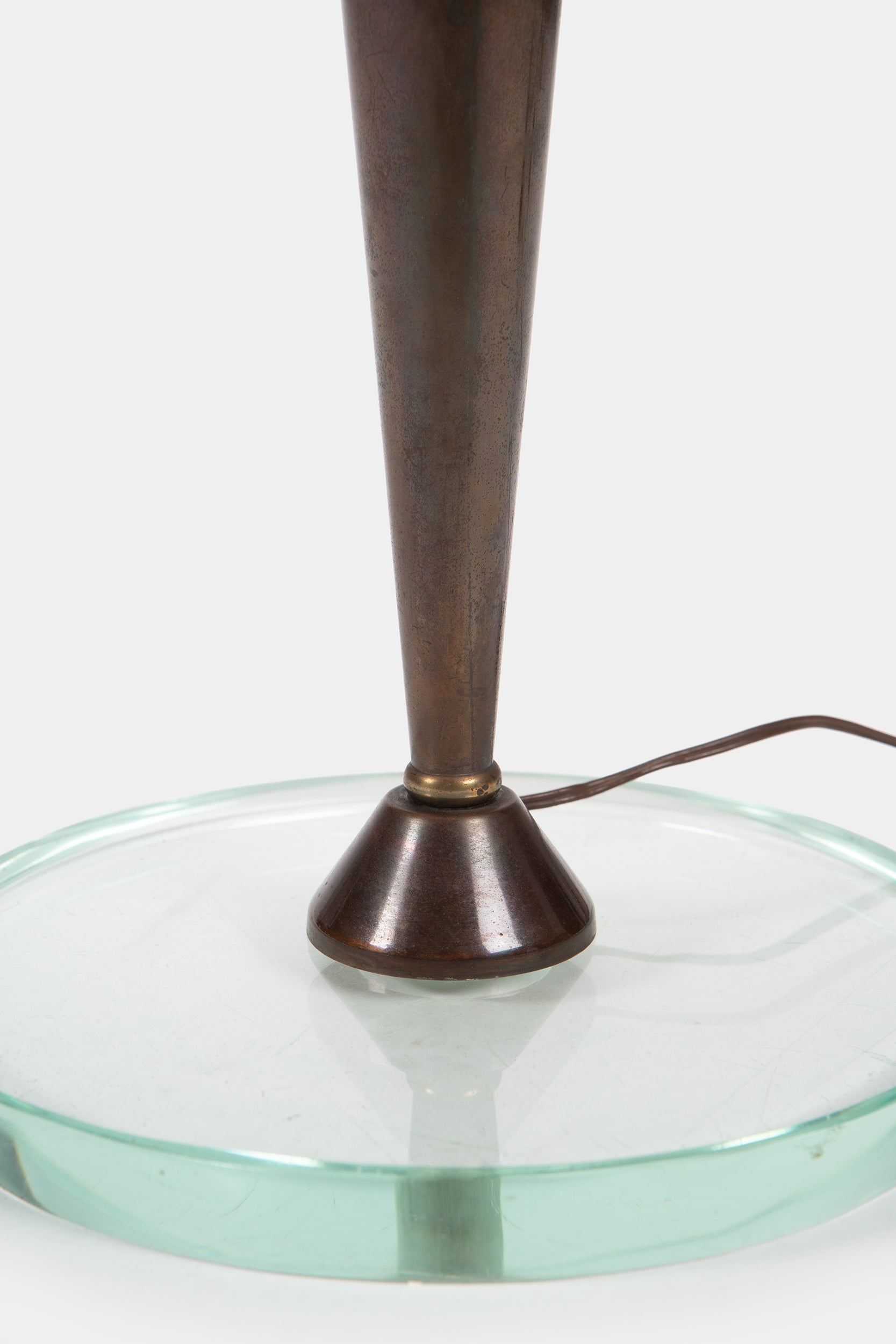 Pietro Chiesa, Stilnovo, Tischlampe, Italien, 50er