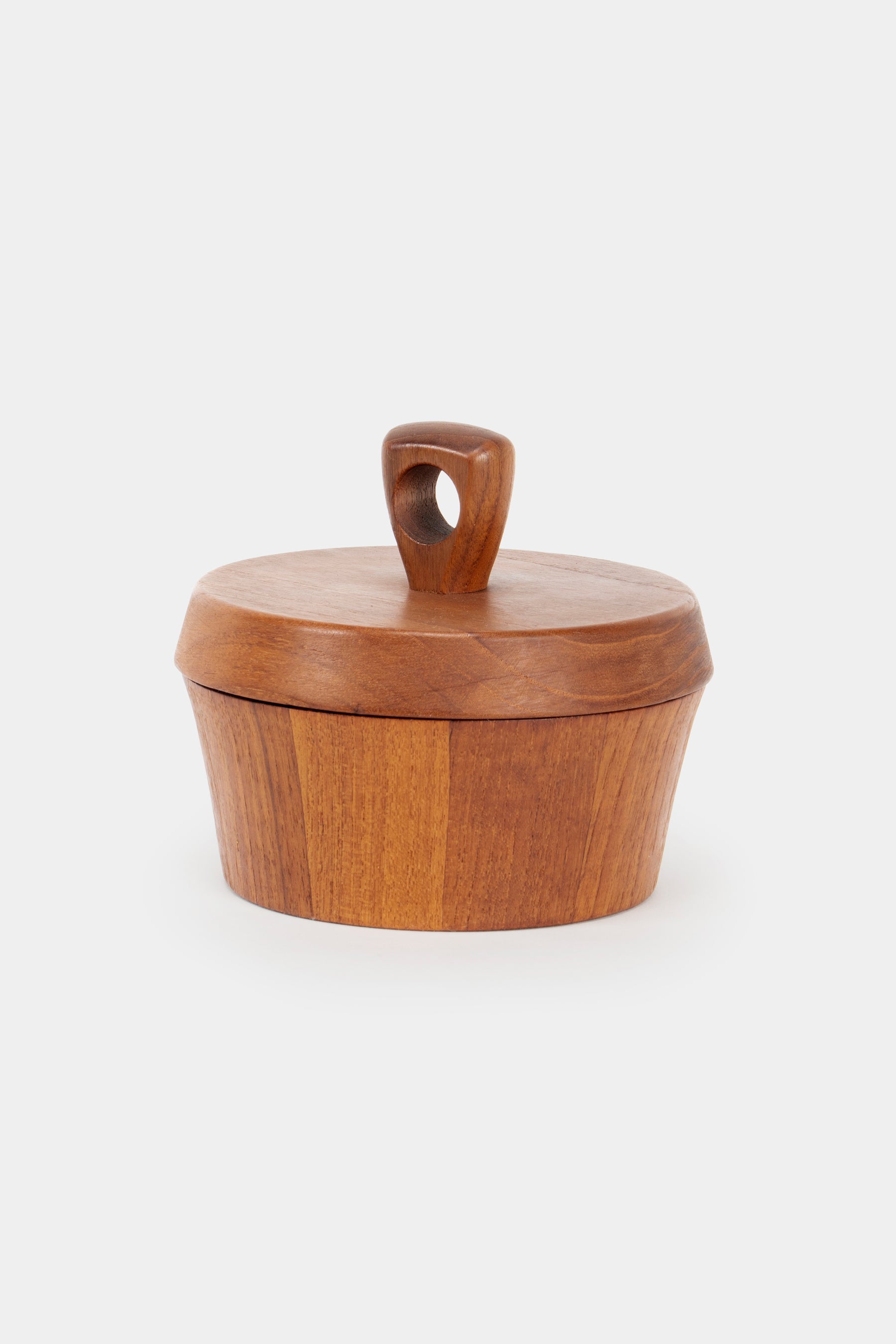 Anri, Holz Deckeldose, Italien, 60er