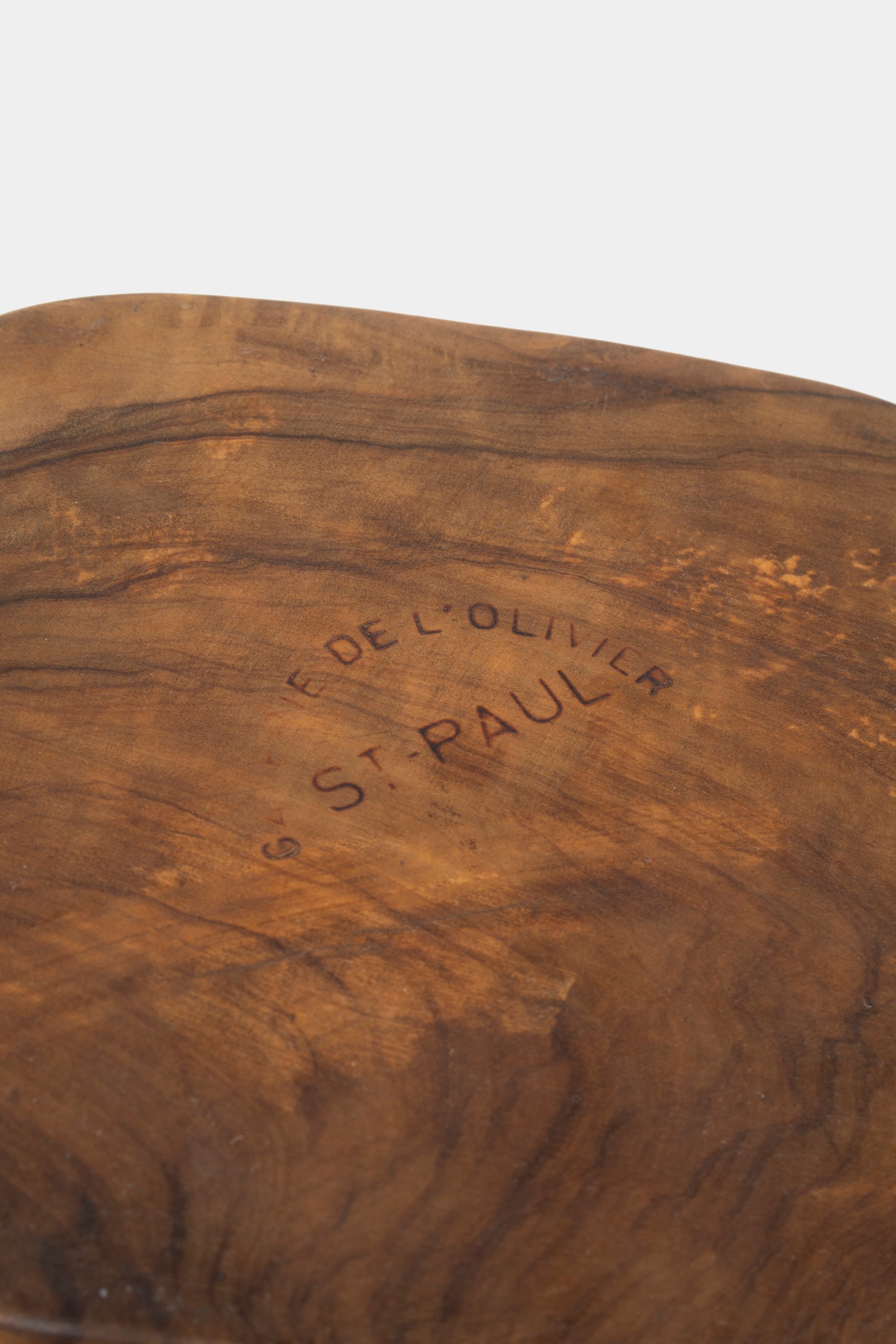 Galerie de L'Olivier, Olivenholz Schale, Frankreich