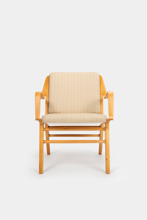 Pair Peter Hvidt & Orla Molgaard Nielsen Chairs, Fritz Hansen, Denmark, 1960s