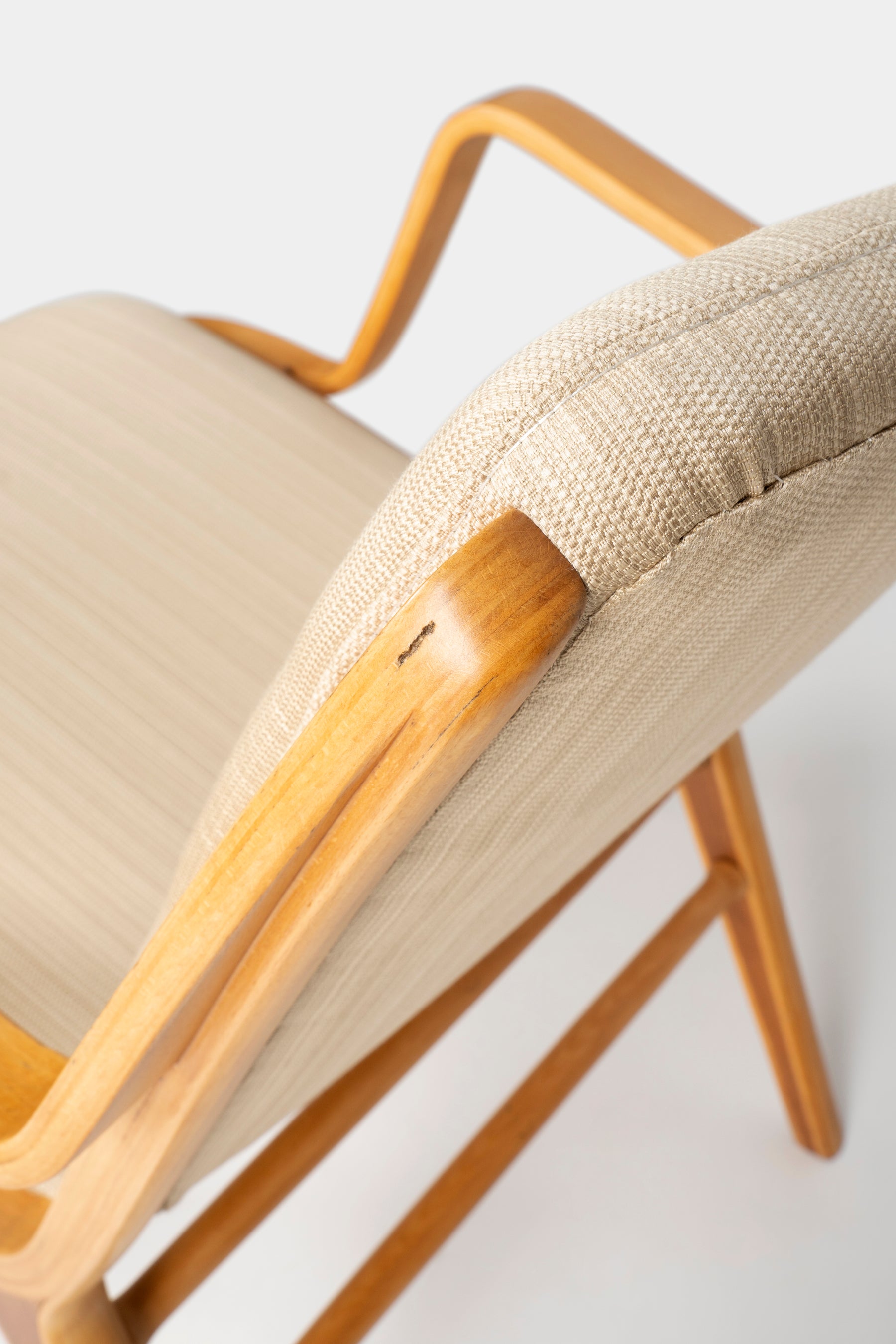 Pair Peter Hvidt & Orla Molgaard Nielsen Chairs, Fritz Hansen, Denmark, 1960s