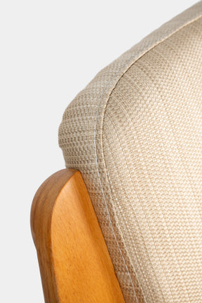 Pair Peter Hvidt & Orla Molgaard Nielsen Chairs, Fritz Hansen, Denmark, 1960s