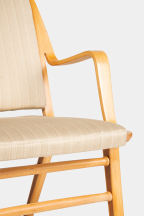 Pair Peter Hvidt & Orla Molgaard Nielsen Chairs, Fritz Hansen, Denmark, 1960s