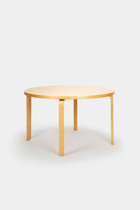 Alvar Aalto zweiteiliger Esstisch, Birke, 30er