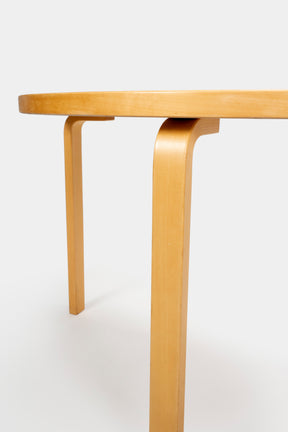 Alvar Aalto zweiteiliger Esstisch, Birke, 30er
