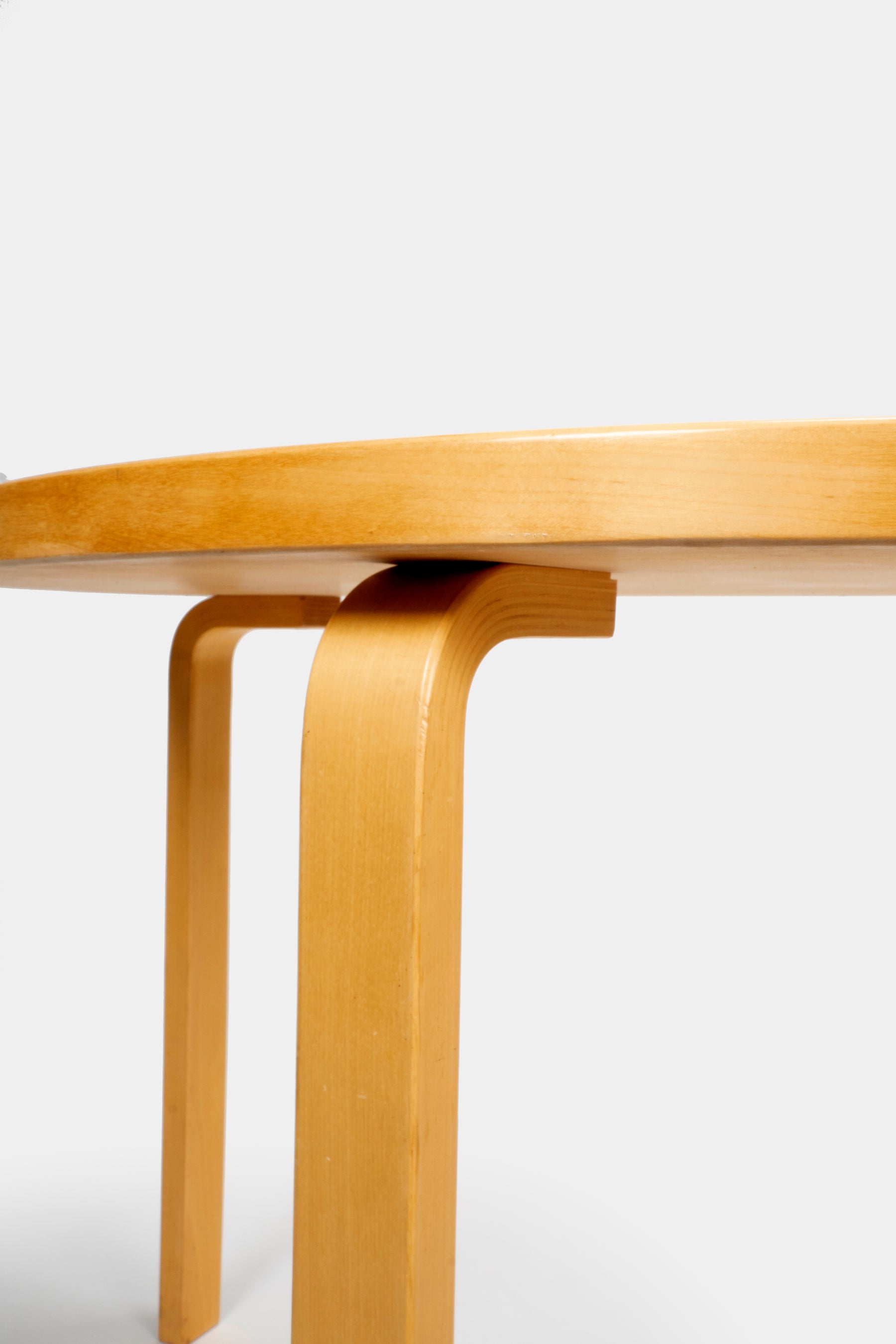 Alvar Aalto zweiteiliger Esstisch, Birke, 30er