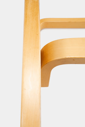 Alvar Aalto zweiteiliger Esstisch, Birke, 30er