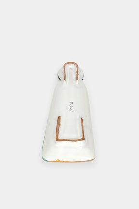 Diodoro Cossa, Ceramic Bowl with Figure, Italy, 50s