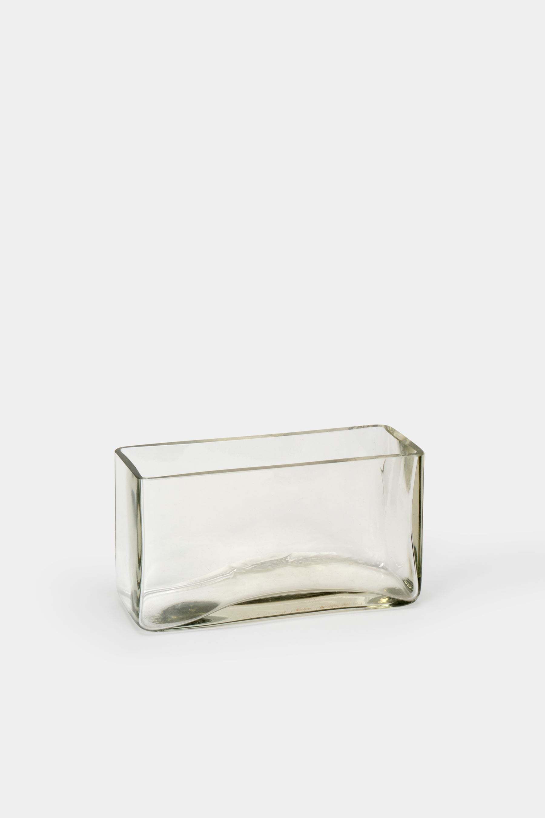 P. Loder, Siegwart & Co Hergiswil, Crystal Glass Vase, Switzerland, 60s