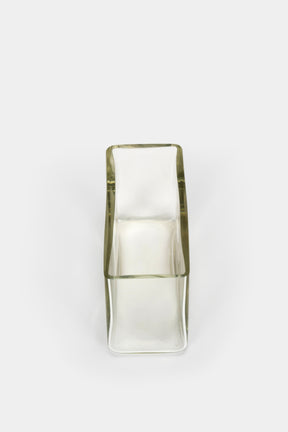 P. Loder, Siegwart & Co Hergiswil, Crystal Glass Vase, Switzerland, 60s