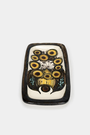 Willy Steinlin Ceramic Plate, Switzerland, 70s