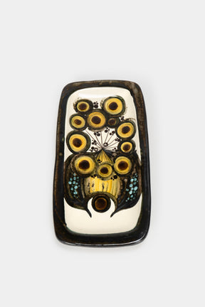 Willy Steinlin Ceramic Plate, Switzerland, 70s