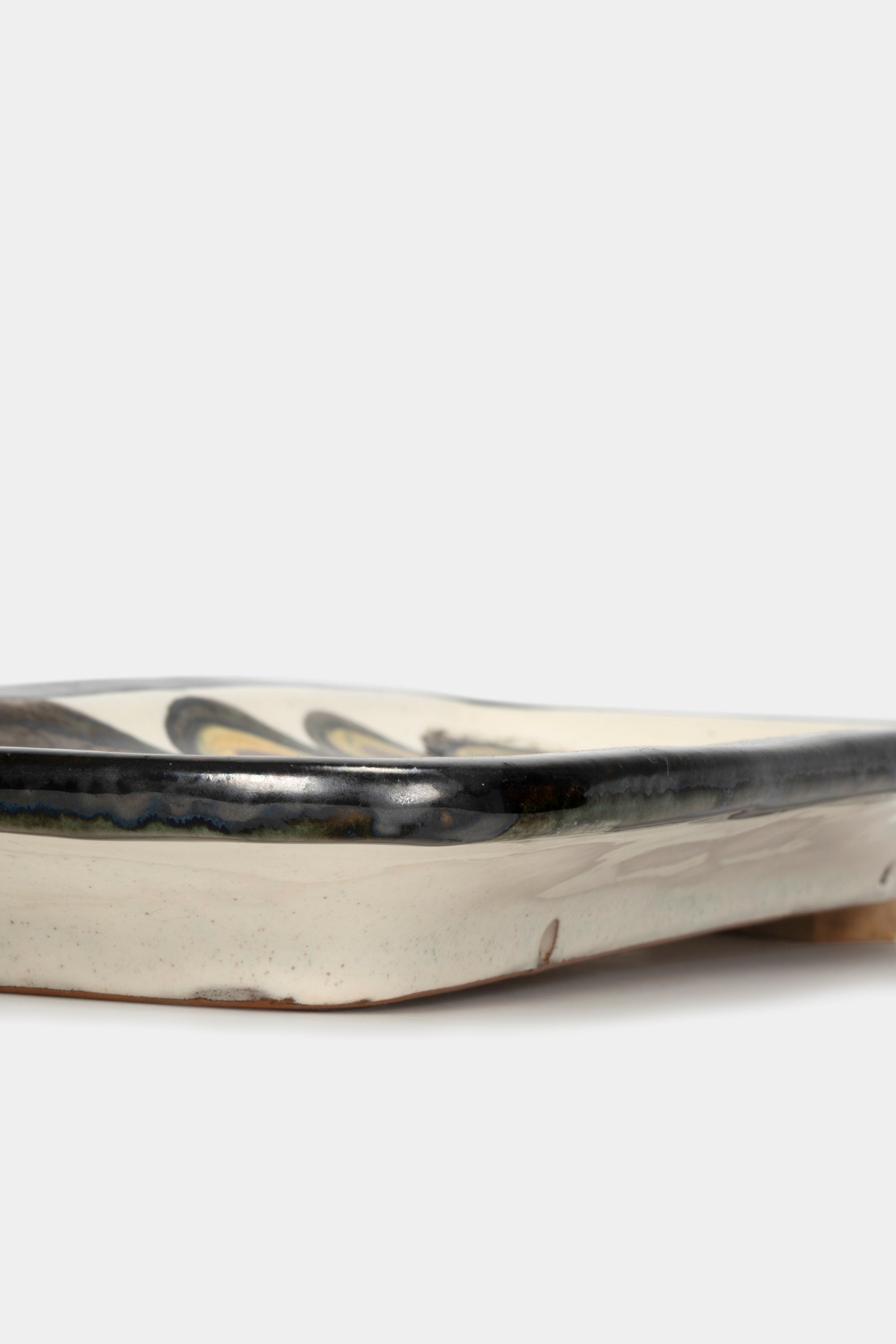 Willy Steinlin Ceramic Plate, Switzerland, 70s