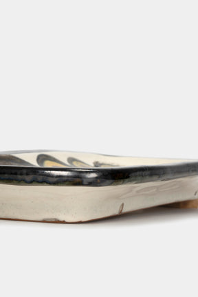 Willy Steinlin Ceramic Plate, Switzerland, 70s