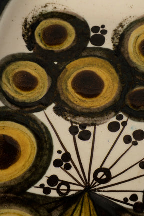 Willy Steinlin Ceramic Plate, Switzerland, 70s