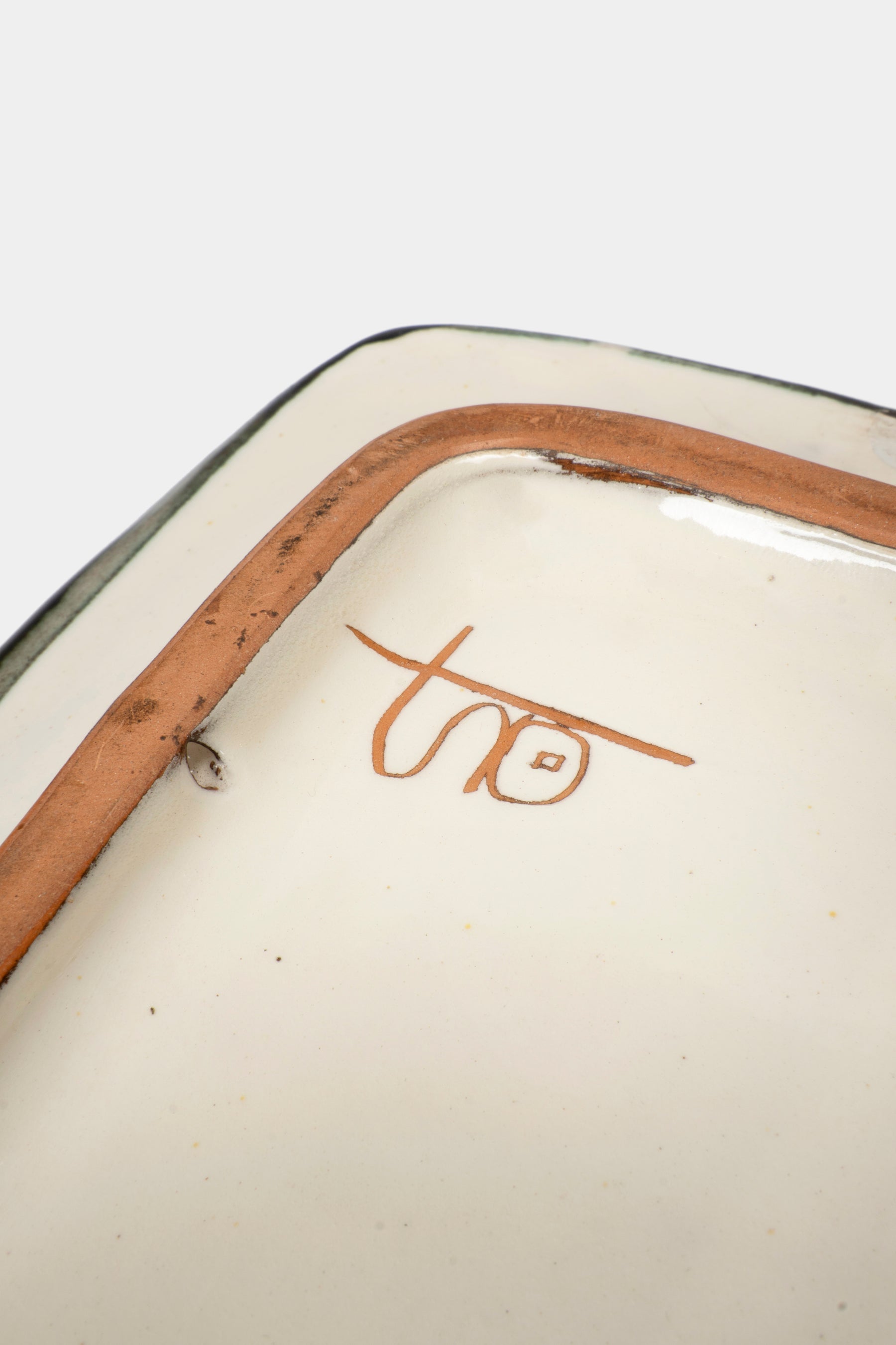 Willy Steinlin Ceramic Plate, Switzerland, 70s