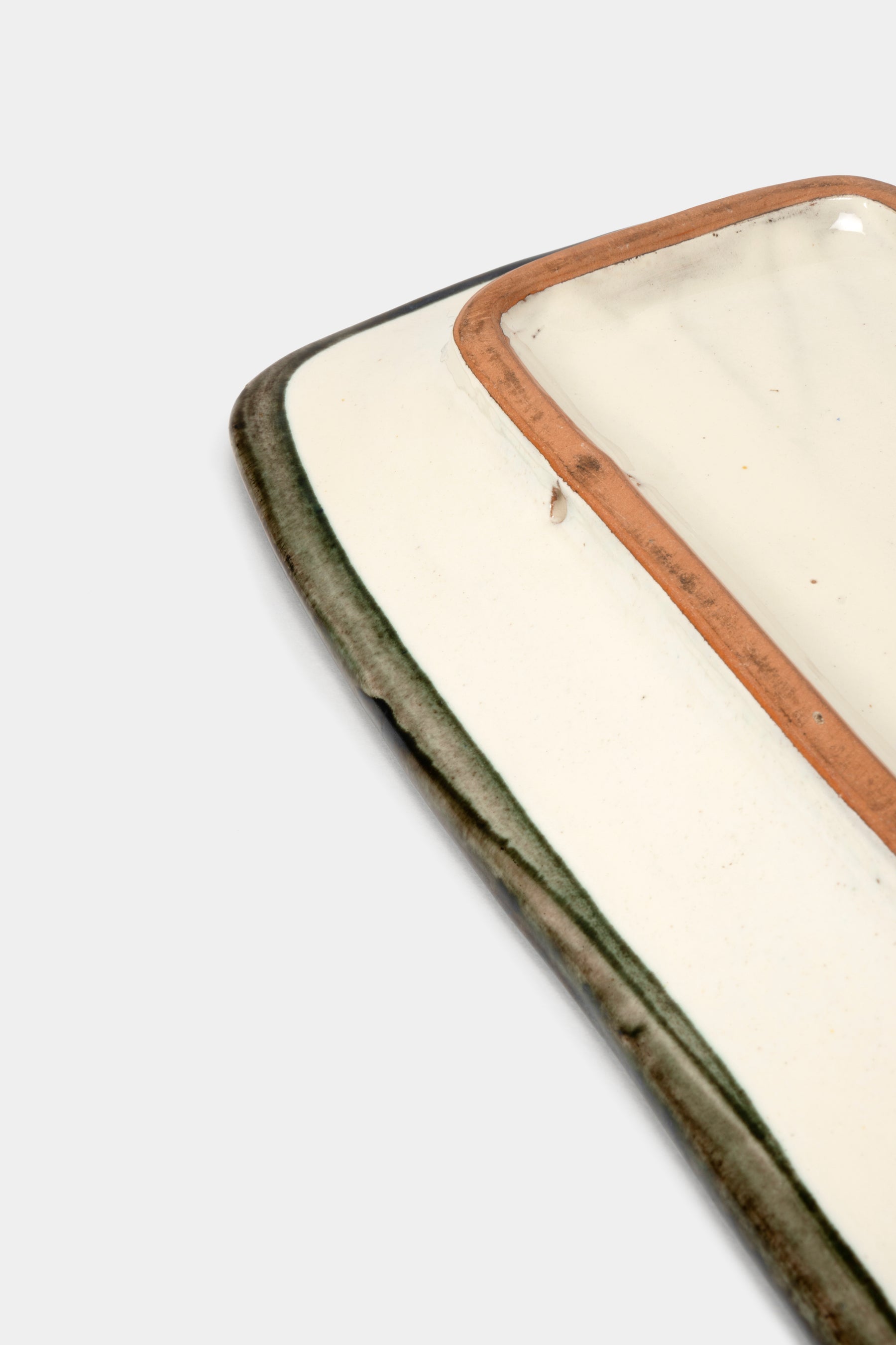 Willy Steinlin Ceramic Plate, Switzerland, 70s