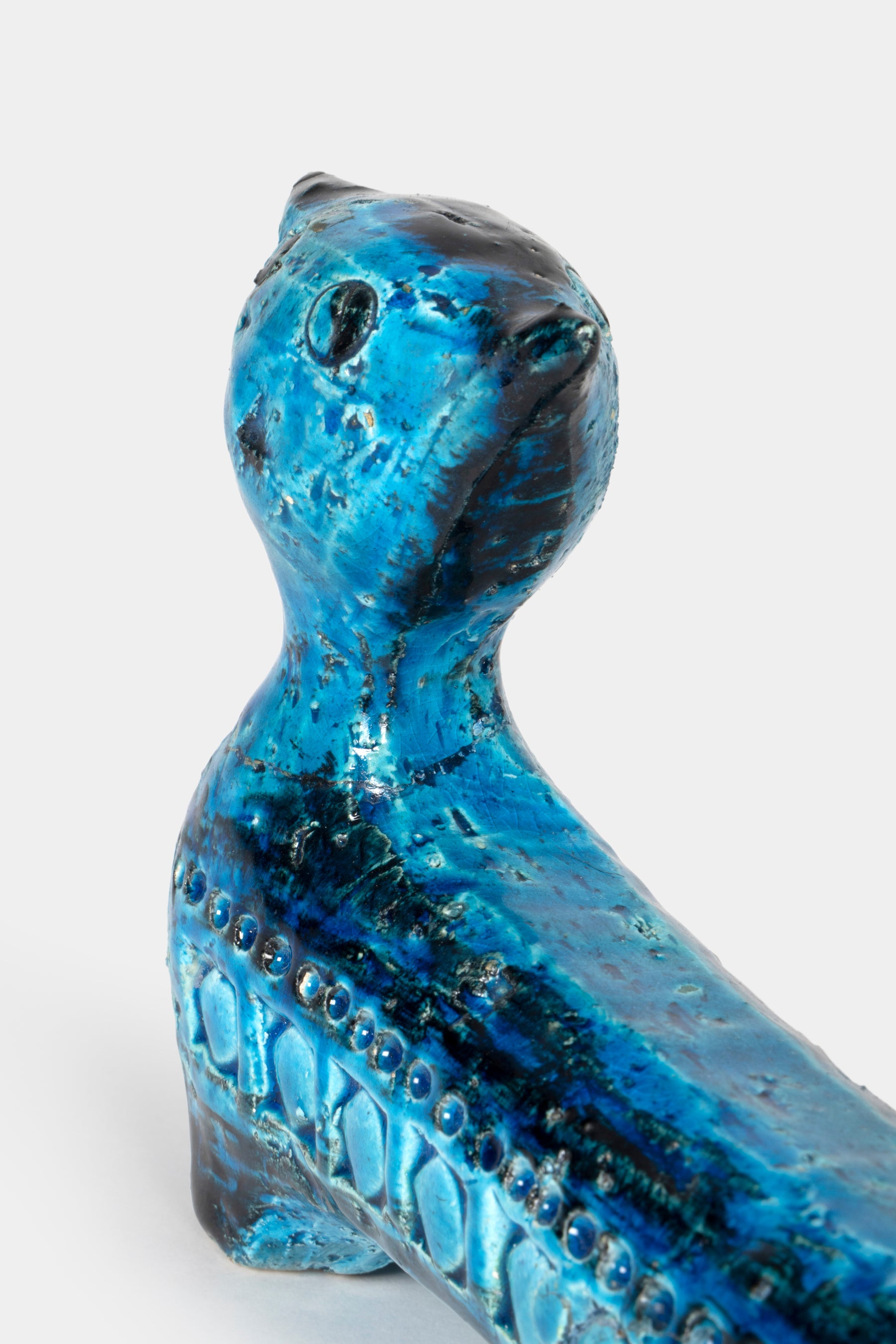 Aldo Londi, Bitossi, Rimini Blu Cat, Italy, 60s