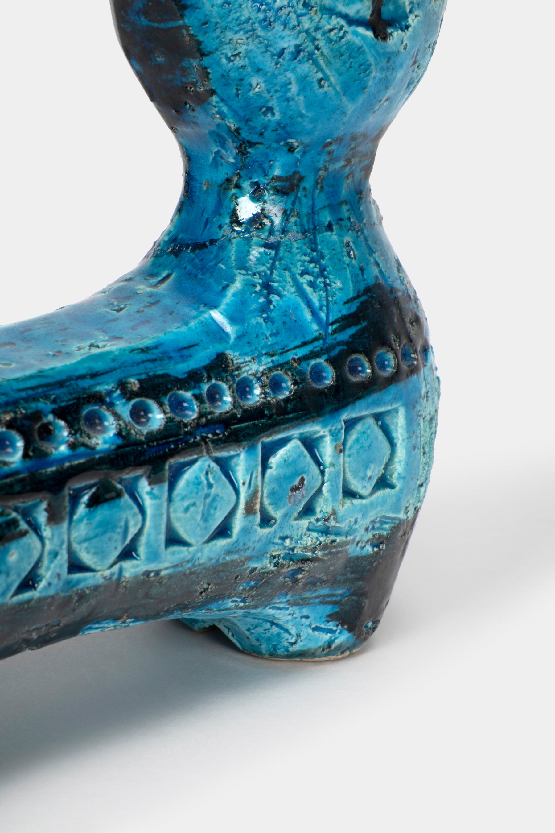 Aldo Londi, Bitossi, Rimini Blu Cat, Italy, 60s