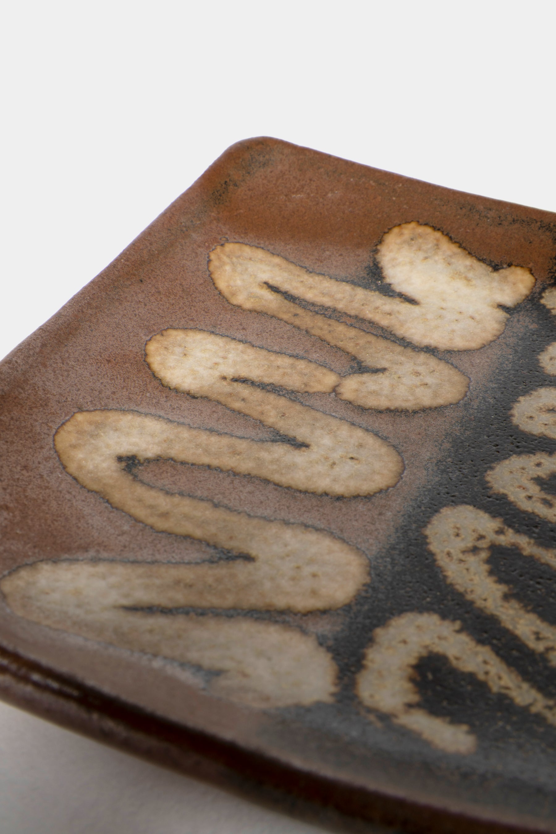 Arnold Zahner, Rheinfelden, Small Ceramic Plate, Switzerland, 70s