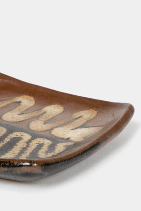 Arnold Zahner, Rheinfelden, Small Ceramic Plate, Switzerland, 70s