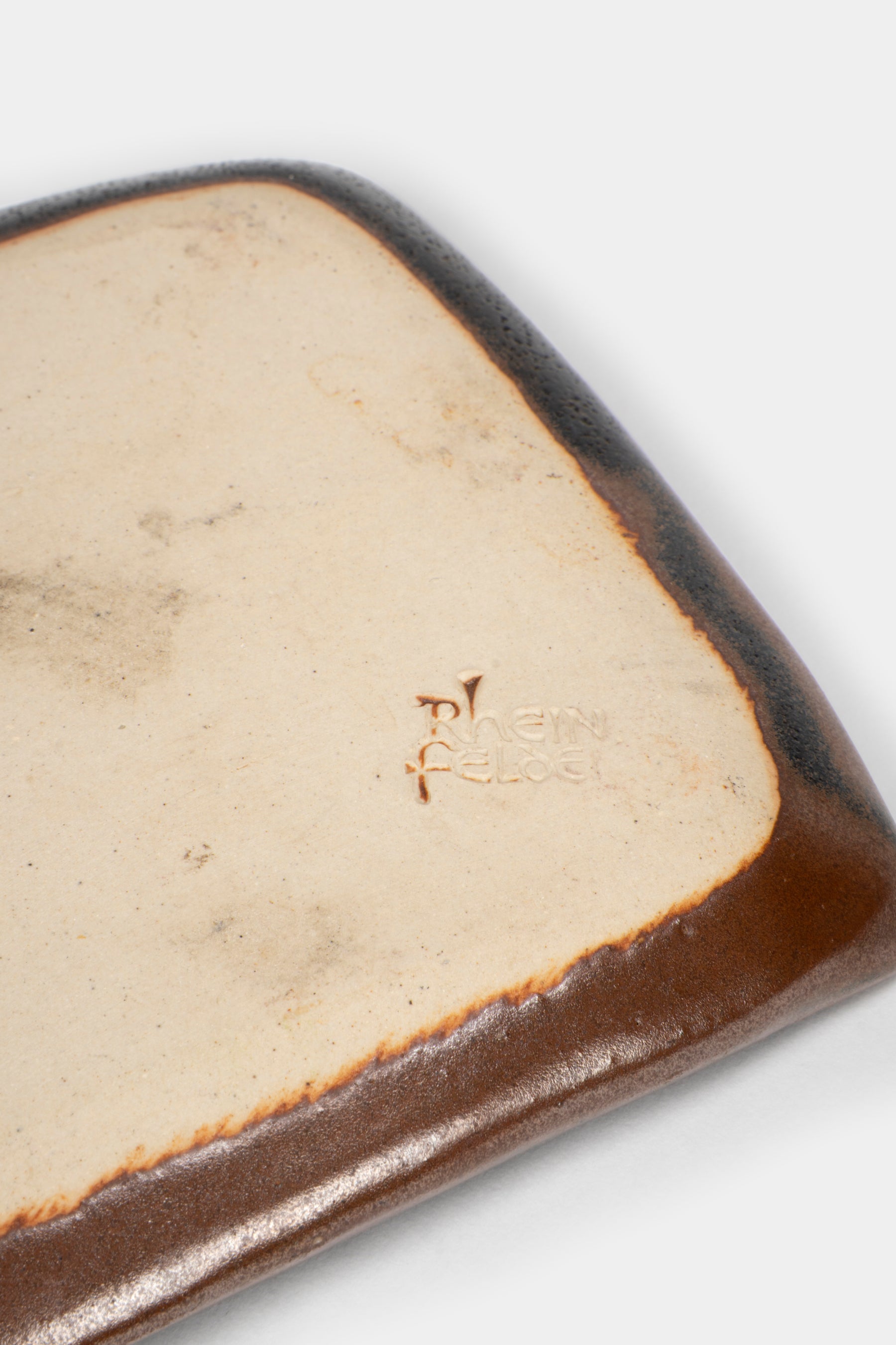 Arnold Zahner, Rheinfelden, Small Ceramic Plate, Switzerland, 70s