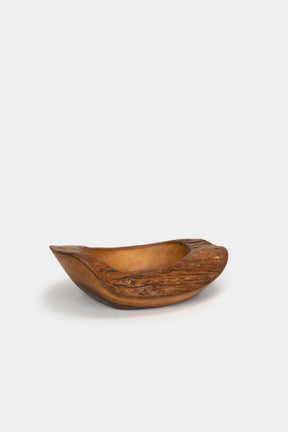 Handcrafted Wooden Bowl, France, 50s