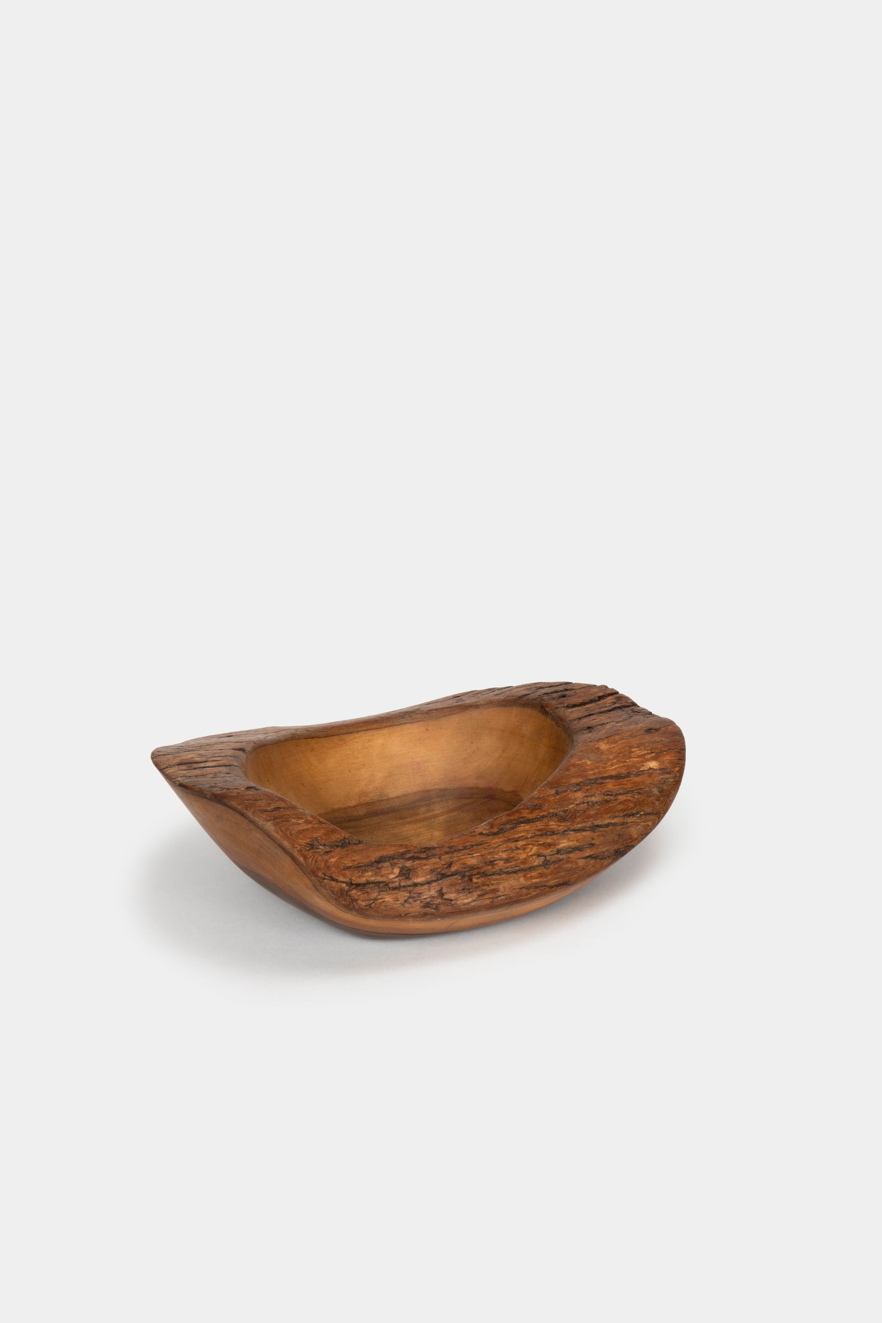 Handcrafted Wooden Bowl, France, 50s