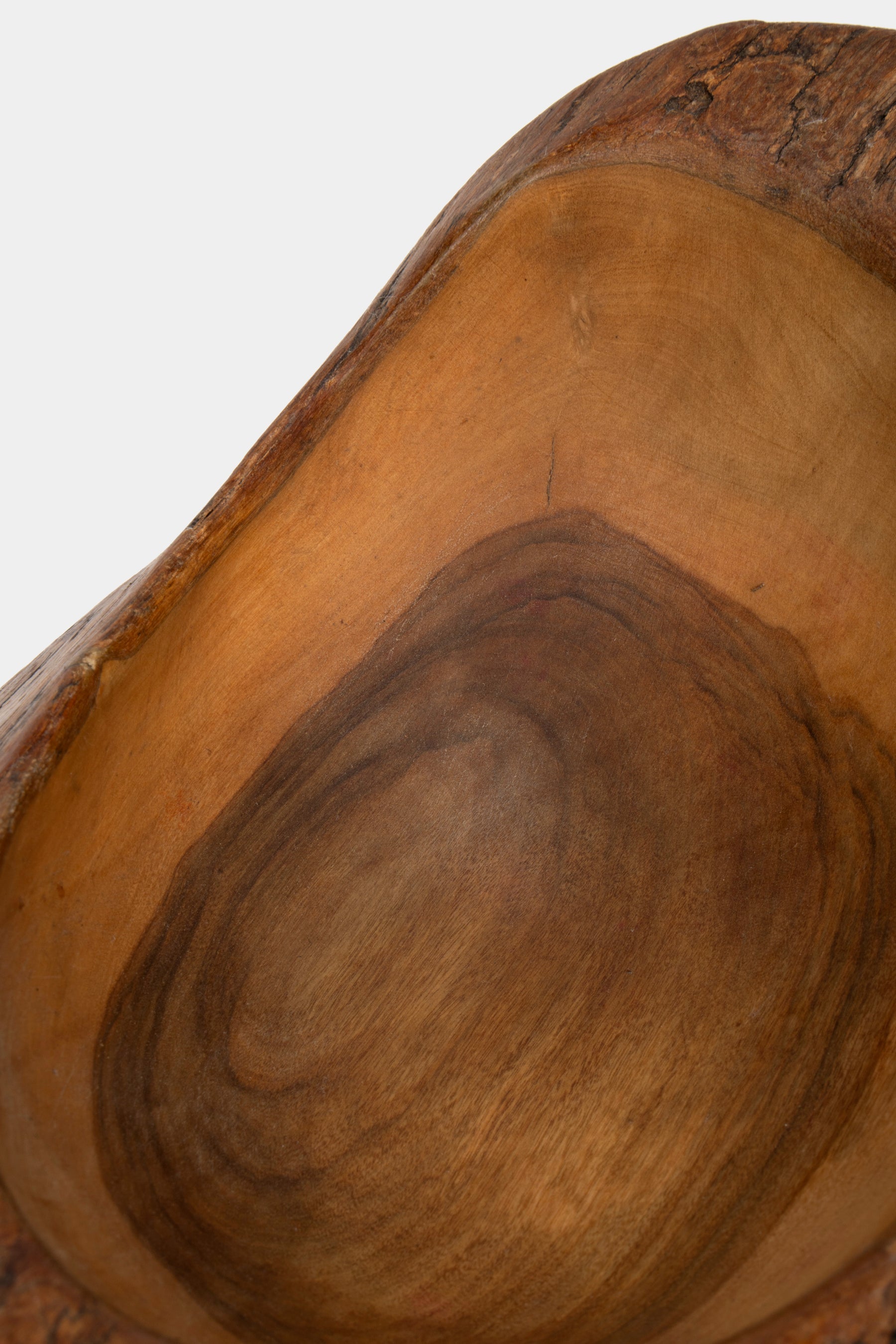 Handcrafted Wooden Bowl, France, 50s