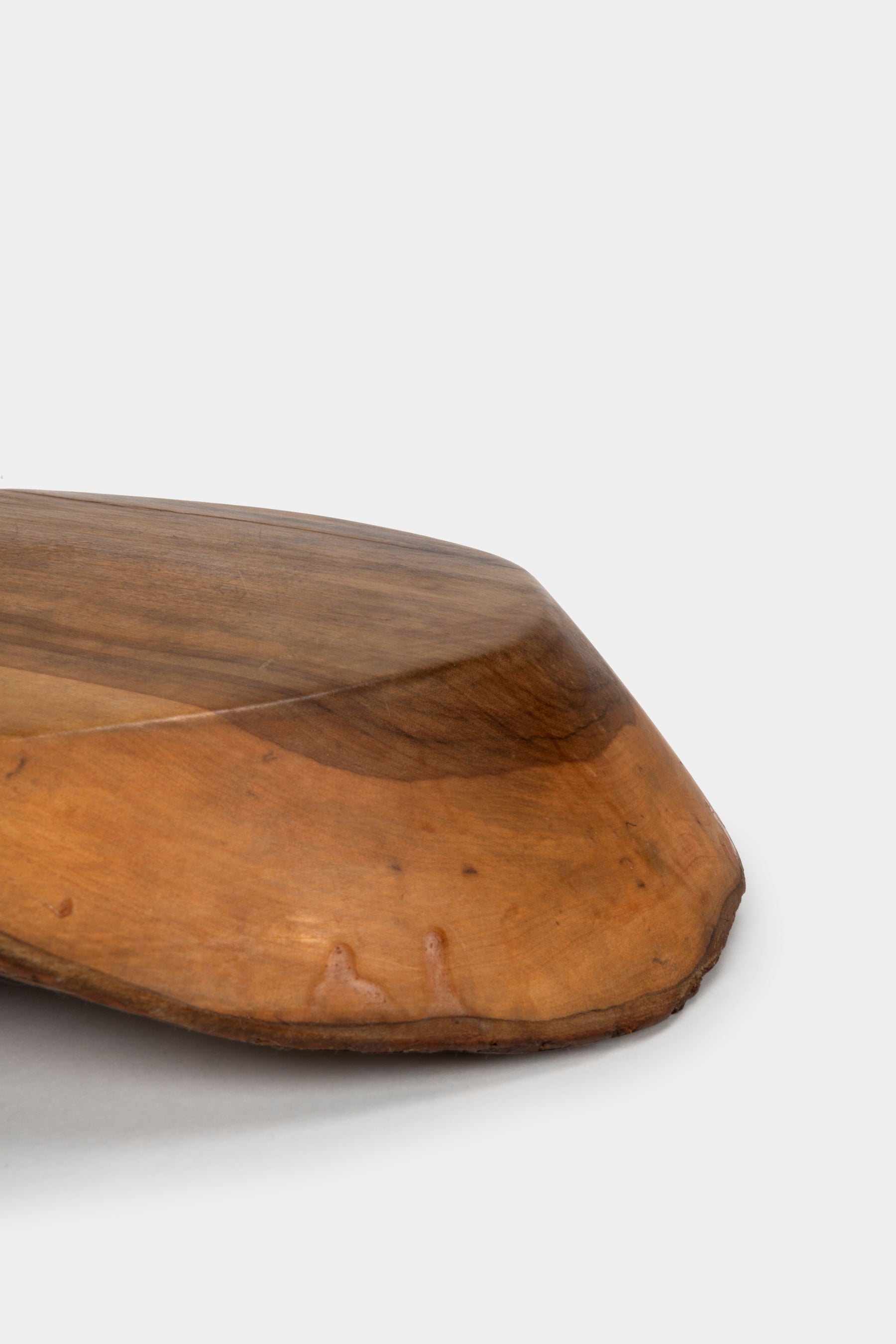 Handcrafted Wooden Bowl, France, 50s
