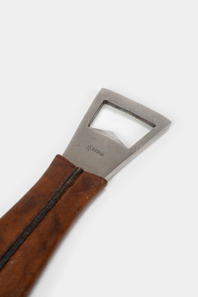 Carl Auböck, n°4687 Bottle Opener "Neptune" with Leather, 1955
