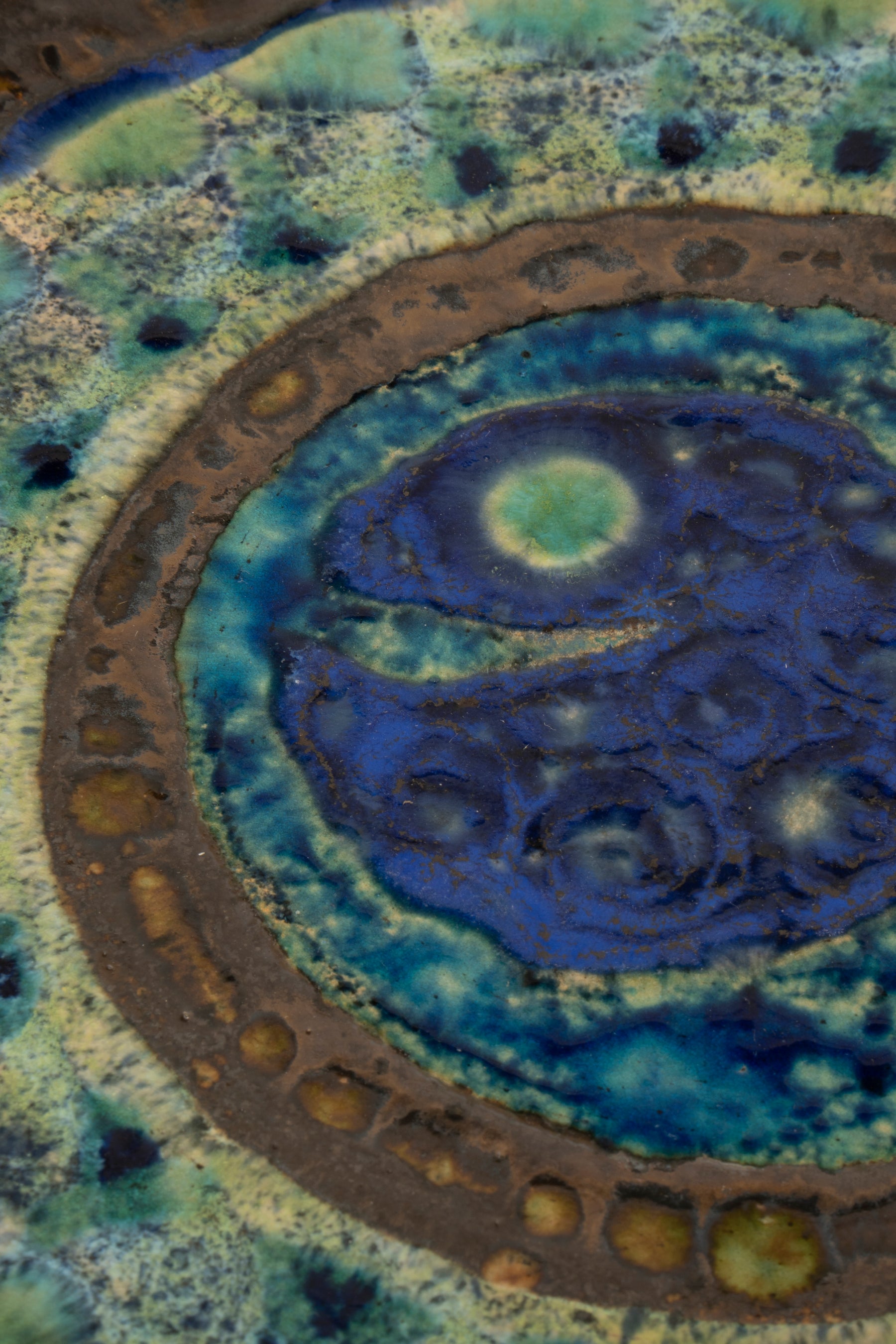 Ninon Vester Müller, Ceramic Plate, 80s