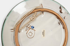 Willy Steinlin, Ceramic Plate, Switzerland, 60s