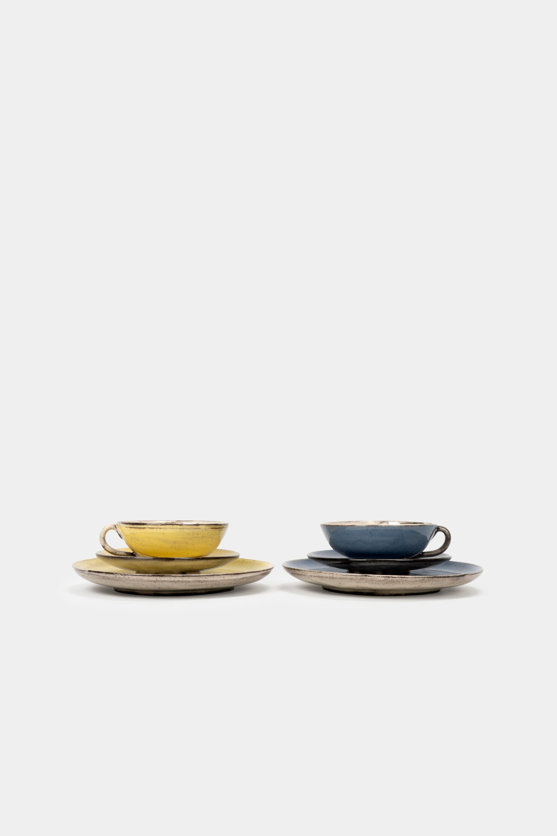 Pair of Margrit Linck Coffee Cups Set, Switzerland, 1950s