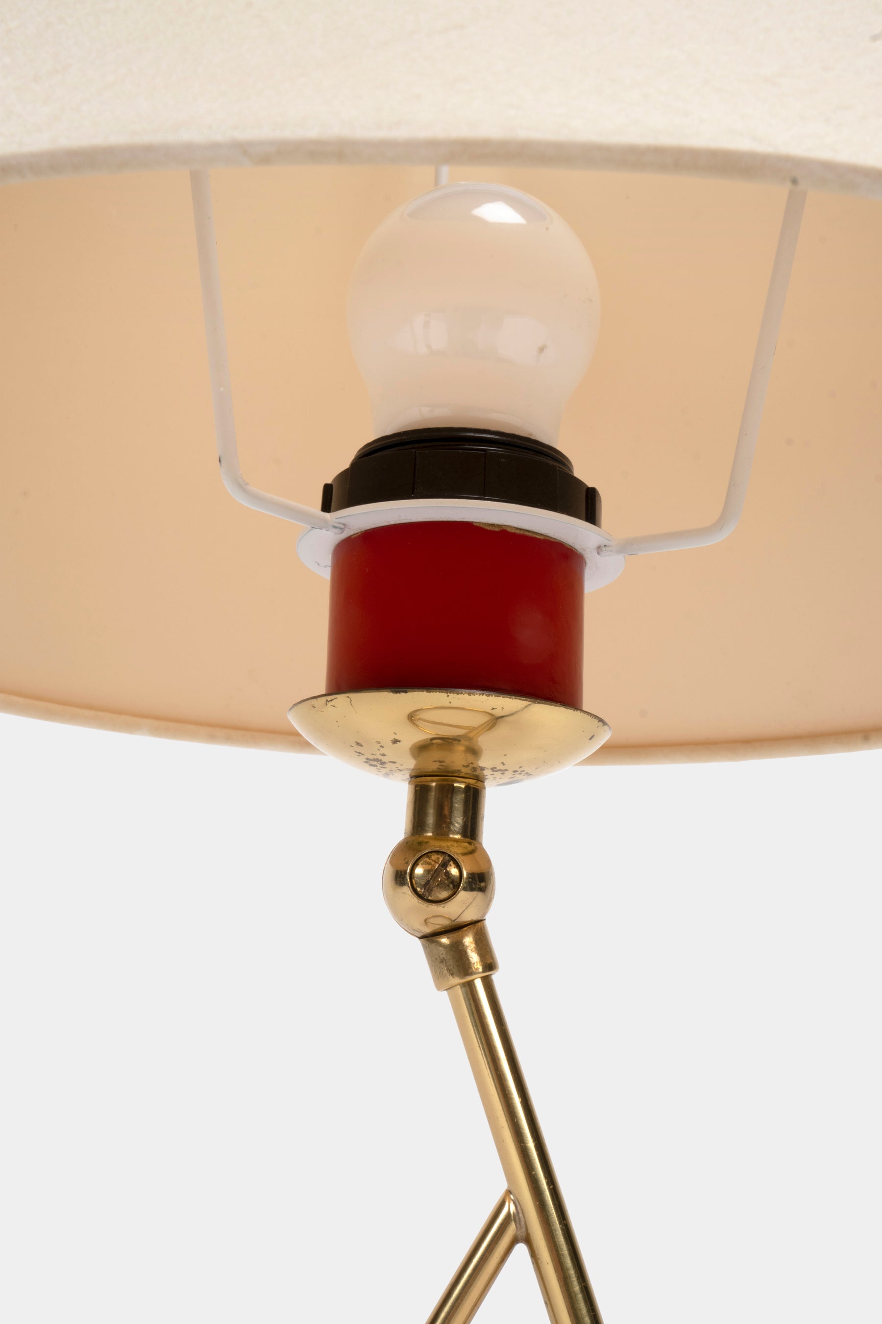 Attr. Alfred Müller, Tischlampe, 50er