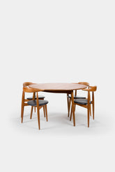 Heart Group Dining Group Hans Wegner for Fritz Hansen 50s