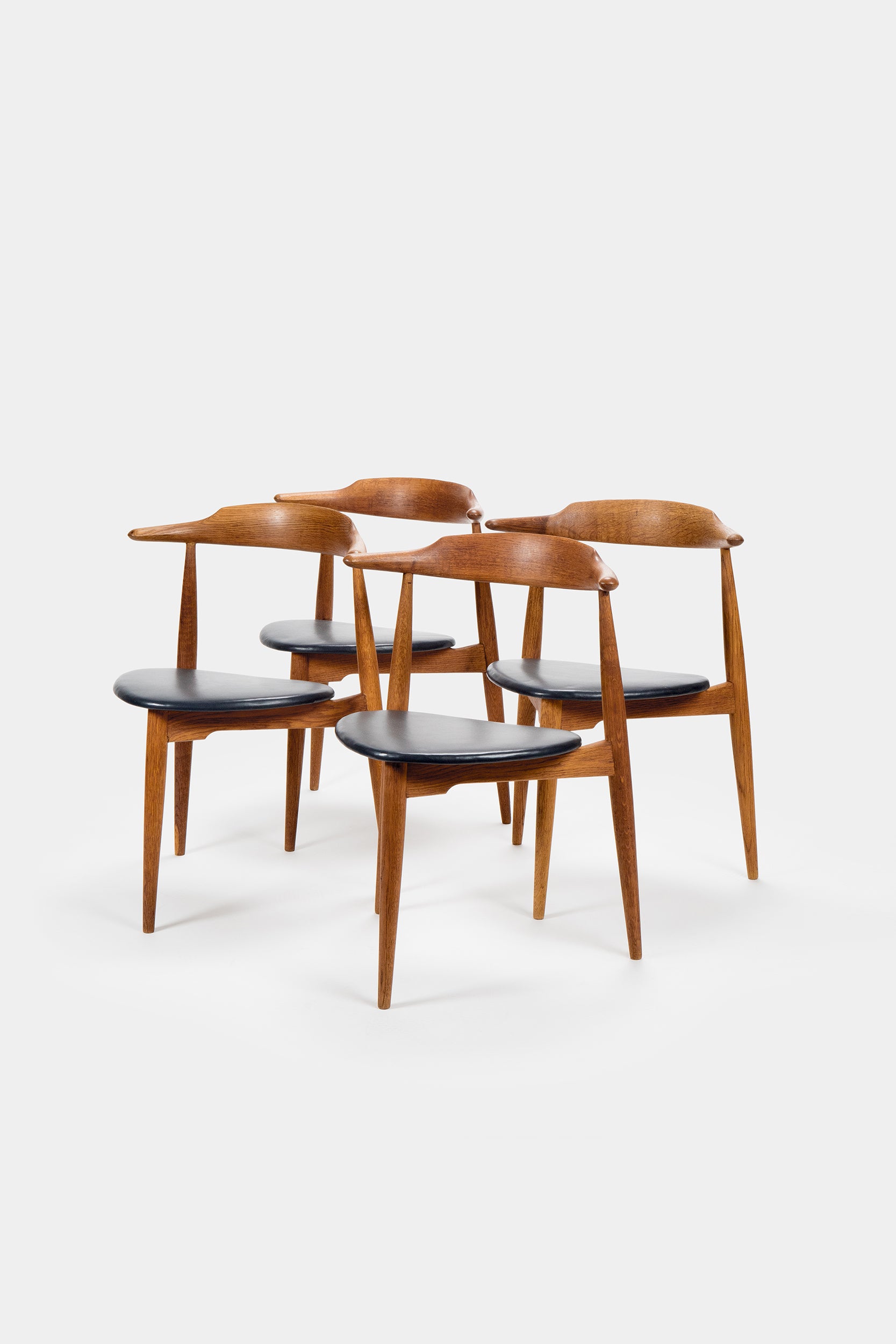 Heart Group Dining Group Hans Wegner for Fritz Hansen 50s